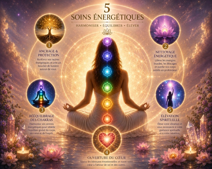 La Renaissance Intérieure — 5 soins énergétiques